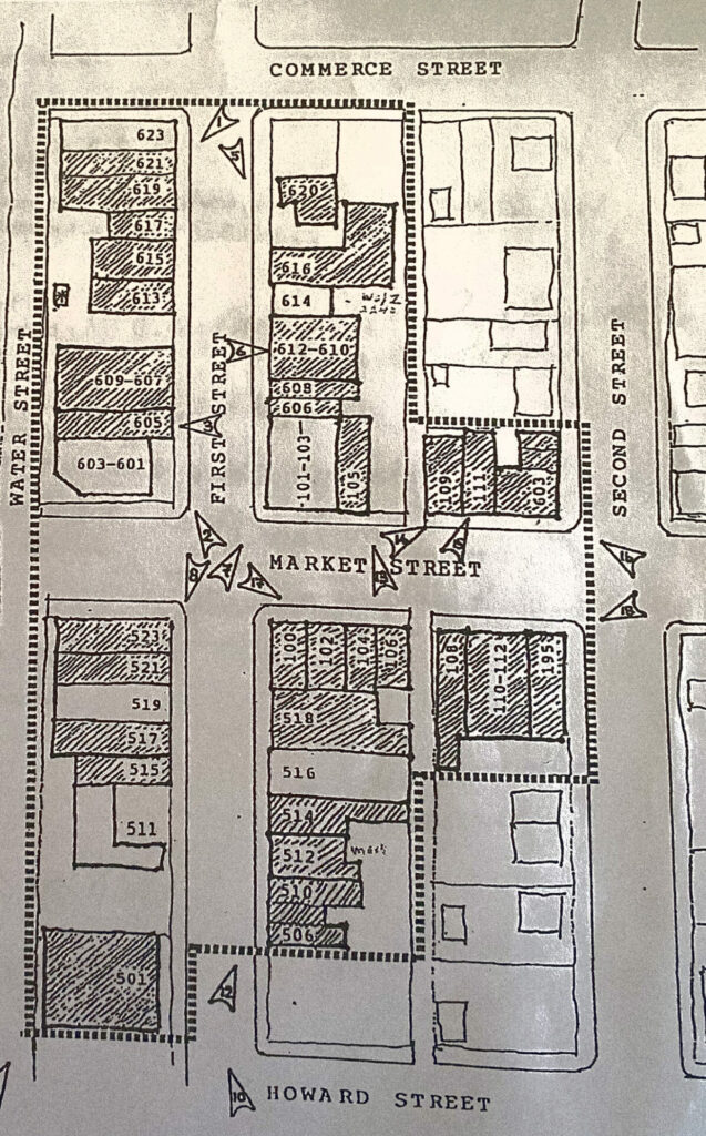 Glasgow MO Historic District Map