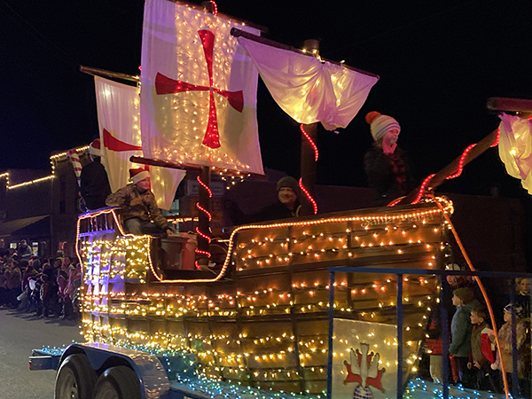 Knights of Columbus Santa Maria Christmas