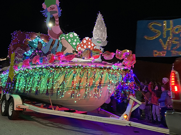 The Braun Home Trolls Boat